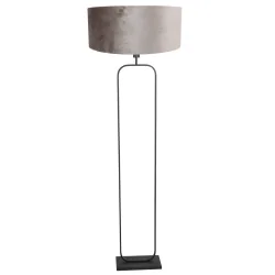 floor lamp STANG 1 flame E27 IP20, black dimmable