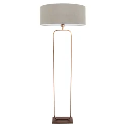 floor lamp STANG 1 flame E27 IP20, bronze dimmable
