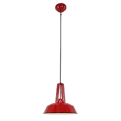 Mexlite Pendant luminaire EDEN, 1 flame, 42cm, rot