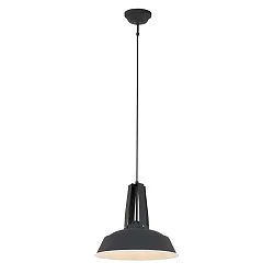 Mexlite Pendant luminaire EDEN, 1 flame, 42cm, black