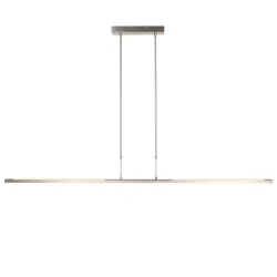Steinhauer Pendant luminaire ZELENA LED, 3 flames, L:150cm, bronze