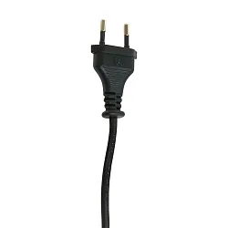 Luminaria de pedestal SOLVA cilíndrico, con interruptor, con pantalla, con enchufe, inclinable E27 IP20, negro mate 