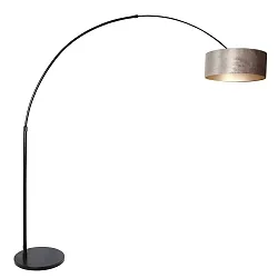 Luminaria de pedestal SPARKLED LIGHT cilíndrico, con interruptor, con pantalla, con enchufe, ajustable E27 IP20
