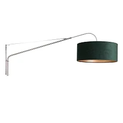 Luminaria de pared ELEGANT CLASSY con interruptor, con pantalla, con alivio de tensión, con enchufe, ajustable E27 IP20