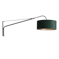 Luminaria de pared ELEGANT CLASSY con interruptor, con pantalla, con alivio de tensión, con enchufe, ajustable E27 IP20