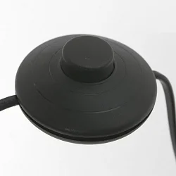 Luminaria de pedestal PRESTIGE CHIC cilíndrico, con interruptor, con pantalla, con brazo articulado, con enchufe E27 IP20
