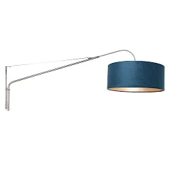 Luminaria de pared ELEGANT CLASSY con interruptor, con pantalla, con alivio de tensión, con enchufe, ajustable E27 IP20