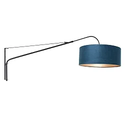 Luminaria de pared ELEGANT CLASSY con interruptor, con pantalla, con alivio de tensión, con enchufe, ajustable E27 IP20