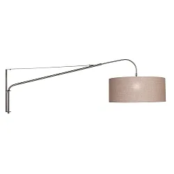 Luminaria de pared ELEGANT CLASSY con interruptor, con pantalla, con alivio de tensión, con enchufe, ajustable E27 IP20