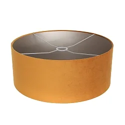 Pantalla KAPPEN - Ø 50CM cilíndrico, dorado mate, color arenoso