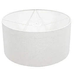 Pantalla KAPPEN - Ø 40CM plano, cilíndrico, blanco