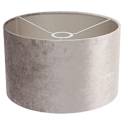 Pantalla KAPPEN - Ø 30CM cilíndrico, plata