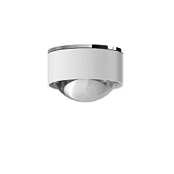 Luminaria de techo PUK MINI ONE 2 abajo, rígido, sin lente IP20, cromo, blanco mate regulable