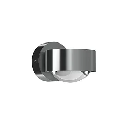 Luminaria de pared PUK MINI WALL (COB LED) Arriba-Abajo, rígido, sin lente IP20, cromado mate regulable
