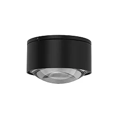 Luminaria de techo PUK MAXX ONE 2 abajo, rígido, sin lente IP20, negro mate regulable