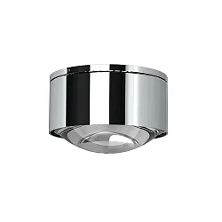 Luminaria de techo PUK MAXX ONE 2 abajo, rígido, sin lente IP20, cromo regulable
