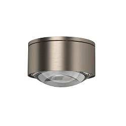 Luminaria de techo PUK MAXX ONE 2 abajo, rígido, sin lente IP20, níquel mate regulable