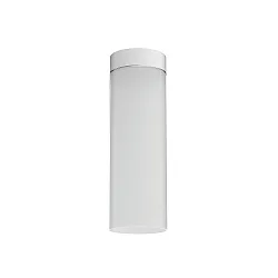 Luminaria de techo DELA BOX cilíndrico, directo / indirecto E27 IP20, negro mate regulable