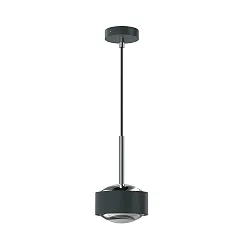 Luminaria colgante PUK MAXX DROP SOLO (COB LED) Arriba-Abajo, rígido, sin lente IP20, antracita mate regulable