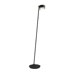 Luminaria de pedestal PUK MAXX FLOOR MINI SINGLE (LED) Arriba-Abajo, con regulador táctil, sin lente IP20, negro mate regulable