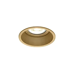 recessed luminaire DEEP CEILING REC 1.0 PAR16 GU10 IP20, champagner, lacquered  12W