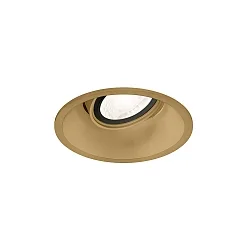 recessed luminaire DEEP ADJUST CEILING REC 1.0 PAR16 GU10 IP20, champagner  12W