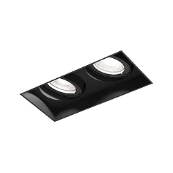 Luminaria empotrable para techos STRANGE 1.0 IP20, negro regulable