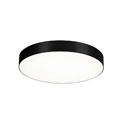 LED Wall /Ceiling luminaire ROBY 3.5, IP44, Ø 35.5cm, dimmable, white, 32W 2700K, black