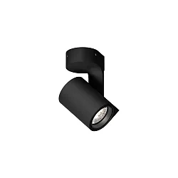 LED Wall /Ceiling Spot SQUBE ON BASE 2.0, 12W 1800-2850K, swivelling 90°, black