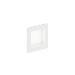 Luminaria de pared empotrable LITO WALL REC 1.0 IP20, blanco mate 