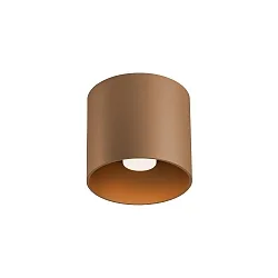 Luz downlight RAY 1.0 - PAR16 cilíndrico, sin reflector GU10 IP20, color cobre regulable