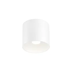 Luz downlight RAY 1.0 - PAR16 cilíndrico, sin reflector GU10 IP20, mate, blanco tráfico regulable