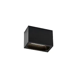 ceiling luminaire PIRRO OPAL CEILING SURF 2.0 IP20, black matt dimmable