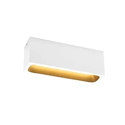 ceiling luminaire PIRRO OPAL CEILING SURF 4.0 IP20, gold, white matt dimmable