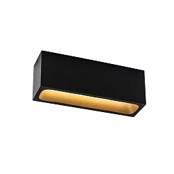 ceiling luminaire PIRRO OPAL CEILING SURF 4.0 IP20, gold, black matt dimmable