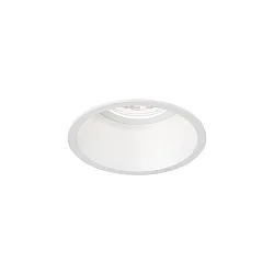 recessed spotlight DEEPER 1.0 - LED rigid, Dim-To-Warm, with leaf springs IP20, mat, traffic white dimmable