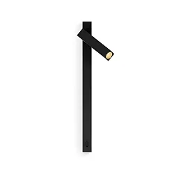 Luminaria de pared MICK SNOOZE WALL SURF 1.0 IP20, dorado, negro mate 