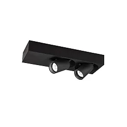 spot BLIEK PETIT CEILING SURF 2.0 IP20, black matt dimmable
