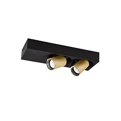 spot BLIEK PETIT CEILING SURF 2.0 IP20, champagner, black matt dimmable