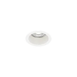 Luz downlight DEEP BIJOU IP65 1.0 rígido, con ballestas IP65, mate, blanco tráfico regulable