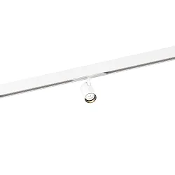 Proyector de raíl CENO 1.0 ON STREX 48V TRACK - ON/OFF para estación de trabajo VDU, conmutable, giro cardánico IP20