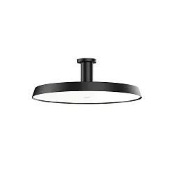 ceiling luminaire ROOMOR OFFICE CEILING SURF 1.0 MICROPRISM DALI controllable, UGR < 19 IP20, black matt dimmable