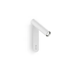 Luminaria de pared MATCH SNOOZE WALL SURF 1.0 IP20, blanco mate 