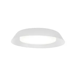LED Wall /Ceiling luminaire TOWNA 2.0, IP44, Ø 37.1cm, 3000K, dimmable, white