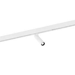 Proyector para raíl MATCH ON STREX 1.0 con adaptador IP20, blanco mate regulable