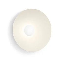 Luminaria de pared CLEA 2.0 - Ø 50CM redondo, directo / indirecto IP20, gris pardo, blanco regulable