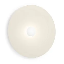 Luminaria de pared CLEA 3.0 - Ø 70CM redondo, directo / indirecto IP20, gris pardo, blanco regulable