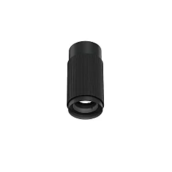 ceiling luminaire TRACE CEILING SURF 1.0 IP20, black matt dimmable