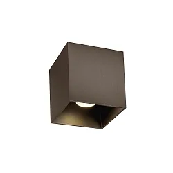 ceiling luminaire BOX CEILING SURF 1.0 1 flame IP20, bronze dimmable