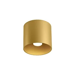 ceiling luminaire RAY CEILING SURF 1.0 1 flame IP20, gold dimmable